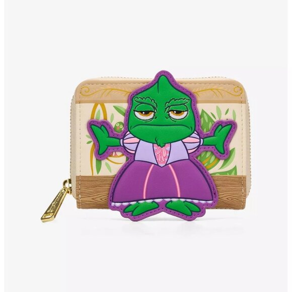 Loungefly Disney Tangled Rapunzel & Pascal Dress Mini Backpack & Wallet Set NWT main image 5